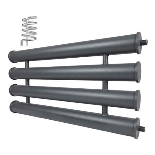 Регистр отопления РАП-4x108x3,0-12000 из стальных труб автономный четырёхрядный с плоскими заглушками