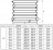 Регистр отопления РСП-6x76x2,5-8000 из стальных труб секционный шестирядный с плоскими заглушками