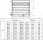 Регистр отопления РСЭ-6x42x2,0-1000 из стальных труб секционный шестирядный с эллиптическими заглушками